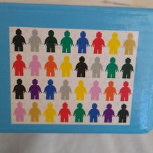 Load image into Gallery viewer, Lego x Target 500 pc. Colorful Minifigures Puzzle
