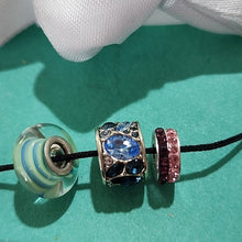 Load image into Gallery viewer, Set Of 3 Chamilia European Bracelet Beads, 2 SWAROVSKI
