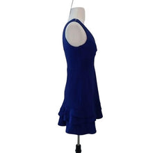 Load image into Gallery viewer, Royal Blue Ruffled Social Dress, Juniors Size 3/4, NWT
