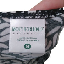 Load image into Gallery viewer, Motherhood Maternity Black + White Top Blouse,  Size Medium
