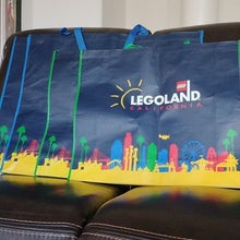 Load image into Gallery viewer, Legoland California Gift Bags, Set of 4:  2x Large &amp; 2x Extra Large
