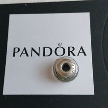 Load image into Gallery viewer, Pandora Sterling Silver White Fascinating Faceted Murano Glass Bead - 791070
