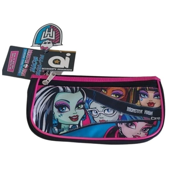 Monster High Gadget Case with 2 Zippered Compartments