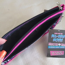 Load image into Gallery viewer, Monster High Gadget Case with 2 Zippered Compartments
