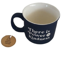 Load image into Gallery viewer, There is Power in Kindness Coffee Tea Mug, Navy
