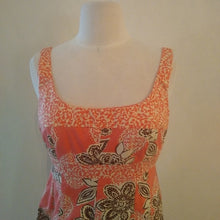 Load image into Gallery viewer, Nine West Coral Floral Midi Dress, Multicolor, size 8
