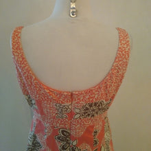 Load image into Gallery viewer, Nine West Coral Floral Midi Dress, Multicolor, size 8
