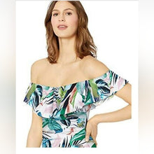 Load image into Gallery viewer, La Blanca Off The Shoulder Ruffled One Piece Swimsuit, The Monument, 4
