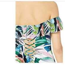 Load image into Gallery viewer, La Blanca Off The Shoulder Ruffled One Piece Swimsuit, The Monument, 4
