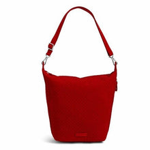 Load image into Gallery viewer, Vera Bradley Shoulder Bag Cardinal Red Carson Hobo Crossbody Side Pocket…
