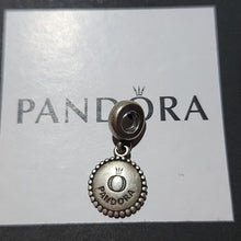 Load image into Gallery viewer, Pandora Sterling Silver Engraved Seattle Seahawks NFL Logo Dangle - USB791169-G128
