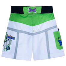Load image into Gallery viewer, Disney Toy Story Buzz Lightyear Swim Trunks, Size 4
