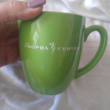 Load image into Gallery viewer, Chopra Center University Green Tea Coffee Mug
