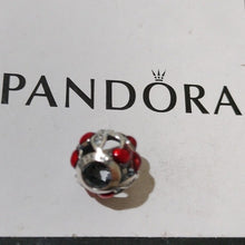 Load image into Gallery viewer, Pandora Sterling Silver Sweet Cherries Fruit Charm with Red Enamel - 791900en73
