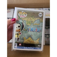 Load image into Gallery viewer, Funko Pop One Piece: Brook (Egghead) Figure w/ Protector IN HAND
