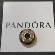 Load image into Gallery viewer, Pandora Retired Sterling Silver Murano Glass Maroon Stars Bead - 790903
