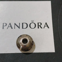 Load image into Gallery viewer, Pandora Retired Sterling Silver Murano Glass Maroon Stars Bead - 790903
