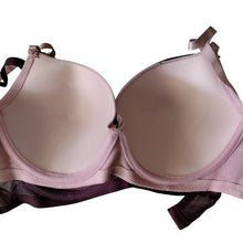 Load image into Gallery viewer, Icy Hot Lingerie Underwire Bras, Set of 2, Blush + Plum, size 42D
