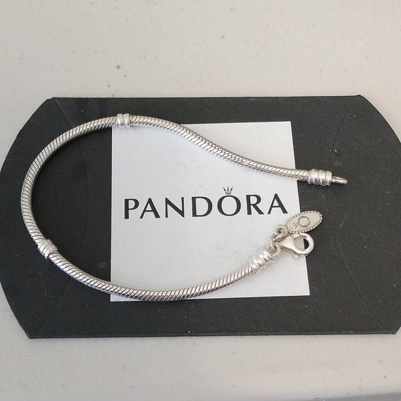 Pandora Serpentine Snake Chain Bracelet with Lobster Clasp 7.0