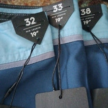 Load image into Gallery viewer, Quiksilver Everyday Down Under Board Shorts Swim Trunks Blue Orange - Size 32
