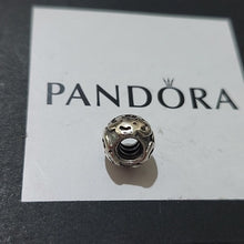 Load image into Gallery viewer, Pandora Sterling Silver Raised Flower Charm 790186

