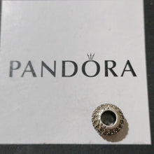 Load image into Gallery viewer, Pandora Sterling Silver Pave Lights Bead with Golden Yellow Zirconia - 791051fcz
