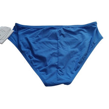 Load image into Gallery viewer, La Blanca Women's Mid Waist Hipster Bikini Swimsuit Bottom, China Blue, Size 10
