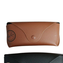Load image into Gallery viewer, Ray-Ban Black + Brown Sunglasses Glasses Cases, Set of 2
