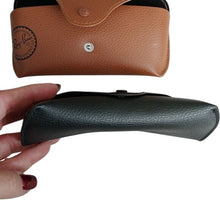 Load image into Gallery viewer, Ray-Ban Black + Brown Sunglasses Glasses Cases, Set of 2
