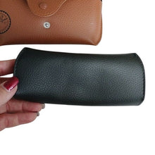 Load image into Gallery viewer, Ray-Ban Black + Brown Sunglasses Glasses Cases, Set of 2
