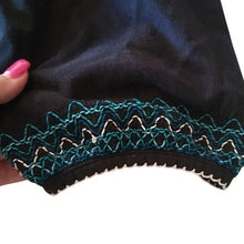 Load image into Gallery viewer, Avenue Black Embroidered Tunic Blouse size 26/28
