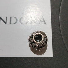 Load image into Gallery viewer, Pandora Retired Inner Radiance Bead w/ Clear + Champagne Zirconia
