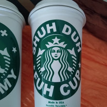 Load image into Gallery viewer, 4 Custom Starbucks Reusable cups
