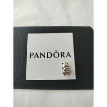 Load image into Gallery viewer, Pandora Retired Queen Bee 925 + 14 kt gold Charm ALE Sterling Silver 790227
