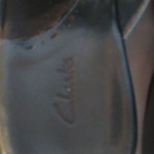 Load image into Gallery viewer, Clark's Collection Denim Blue Slip-on Sandals, Size 6
