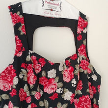 Load image into Gallery viewer, Torrid Black and Red Floral Dress, Size 24
