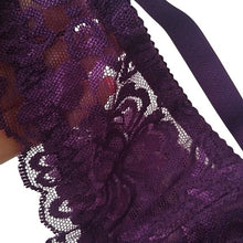 Load image into Gallery viewer, GYCL Ultrathin Underwire Push Up 3/4 Lace Bra, Purple, Size Medium 36B
