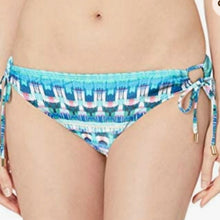Load image into Gallery viewer, La Blanca Side-Tie Hipster Bikini Bottom Global Jive, Poolside, 12
