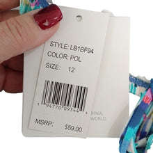 Load image into Gallery viewer, La Blanca Side-Tie Hipster Bikini Bottom Global Jive, Poolside, 12
