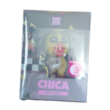 Load image into Gallery viewer, Yootooz FNAF Limited Edition Chica Flocked w/ Cupcake Vinyl Figure Brand New
