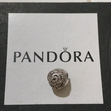 Load image into Gallery viewer, Pandora Sterling Silver Shimmering Rose Clip with Clear Zirconia - 791529cz
