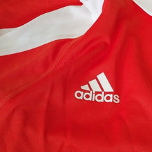 Load image into Gallery viewer, Adidas Climalite Coaches Polo, Collegiate Orange/White, size XL
