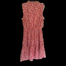 Load image into Gallery viewer, Gypsies &amp; Moondust Juniors Smocked Prairie Ruffle Floral Dress, Pinks, Size Small
