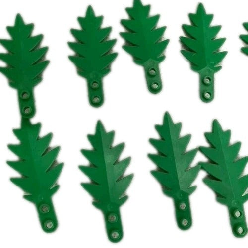 LEGO Parts: Plant, Tree Palm Leaf Small 8 X 3 (8 Count)