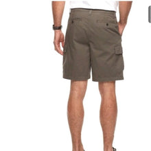 Load image into Gallery viewer, Croft &amp; Barrow Ultimate Comfort Cargo Shorts, Shadow Brown, size 42

