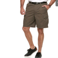 Load image into Gallery viewer, Croft &amp; Barrow Ultimate Comfort Cargo Shorts, Shadow Brown, size 42
