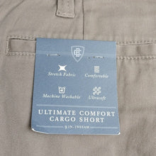 Load image into Gallery viewer, Croft &amp; Barrow Ultimate Comfort Cargo Shorts, Shadow Brown, size 42
