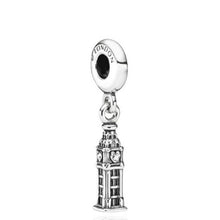 Load image into Gallery viewer, Pandora Sterling Silver Big Ben United Kingdom National Icon Bead - 791080
