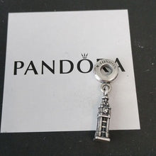 Load image into Gallery viewer, Pandora Sterling Silver Big Ben United Kingdom National Icon Bead - 791080
