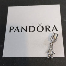 Load image into Gallery viewer, Pandora Retired Sterling Silver Boy Dangle Family Bead - 790859
